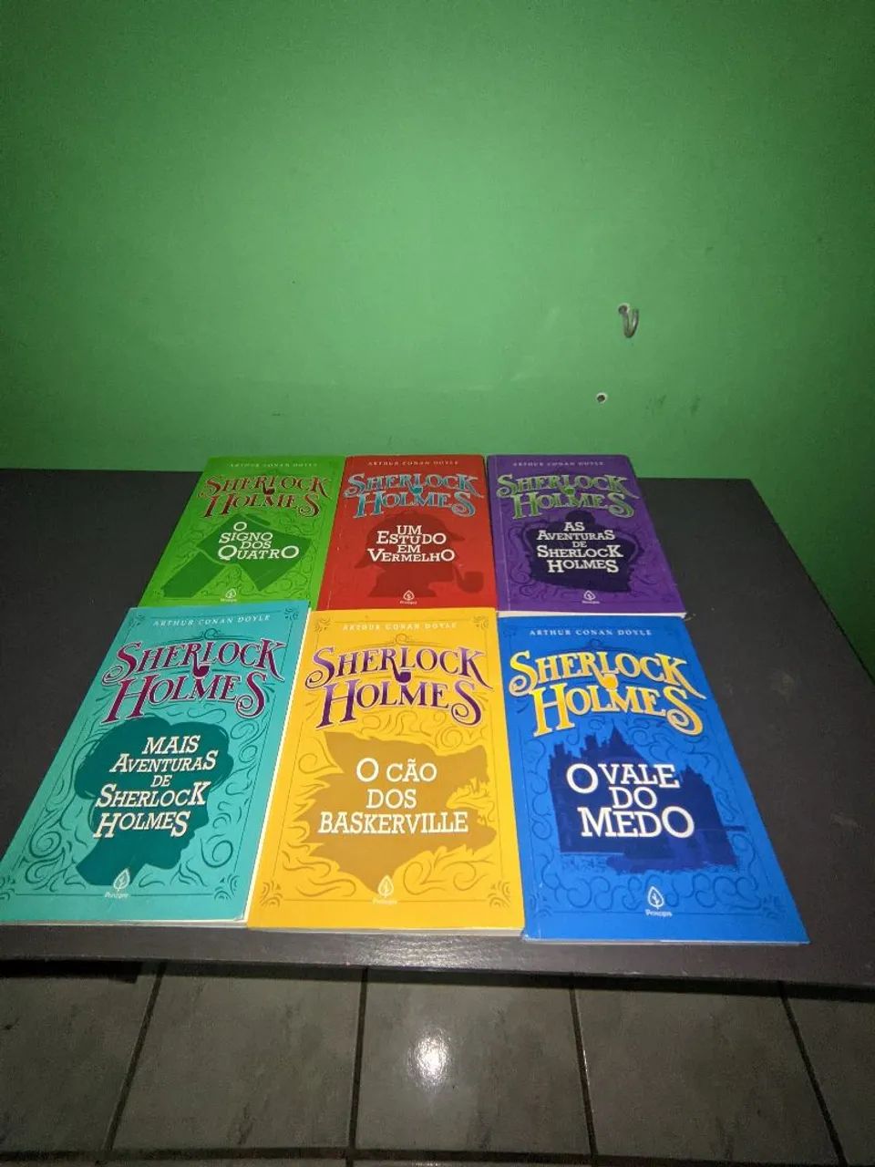 BOX DE LIVROS DO SHERLOCK HOLMES  - Foto 2