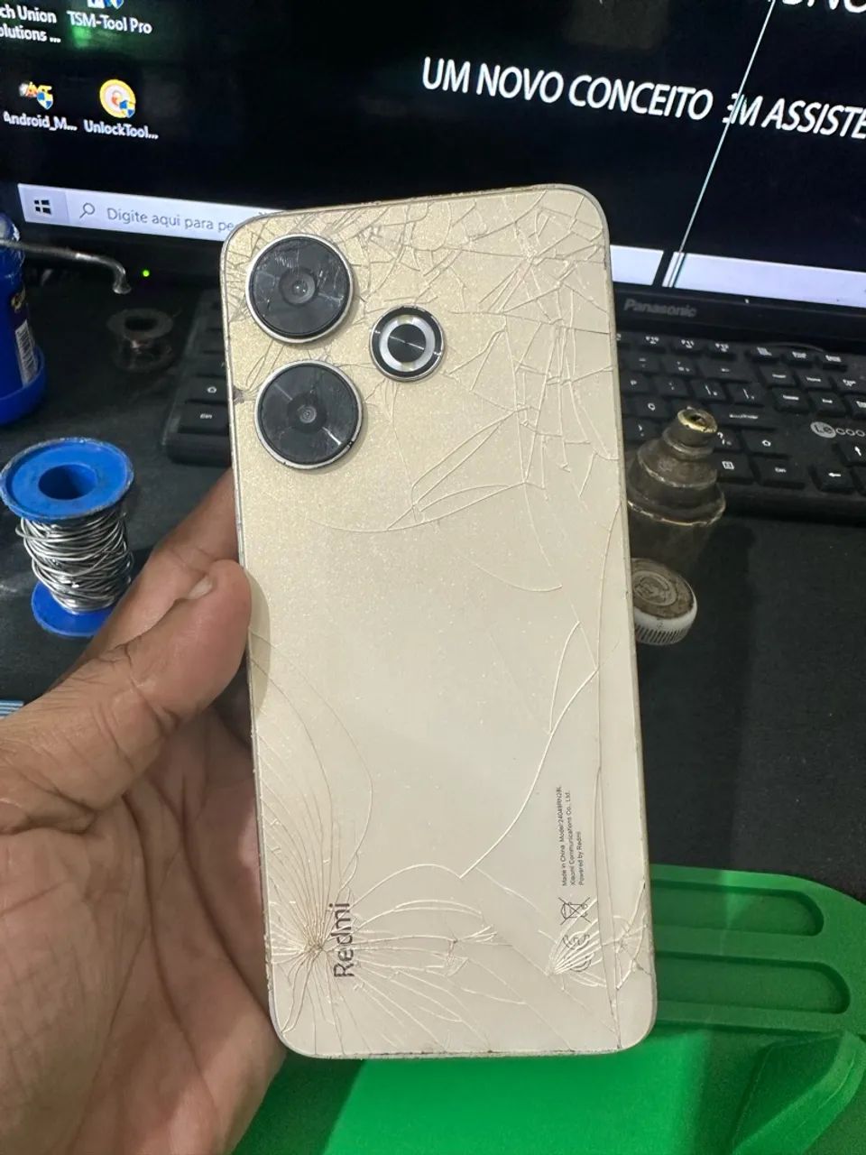 Redmi 13 256GB só R$ 300,00 - Foto 2