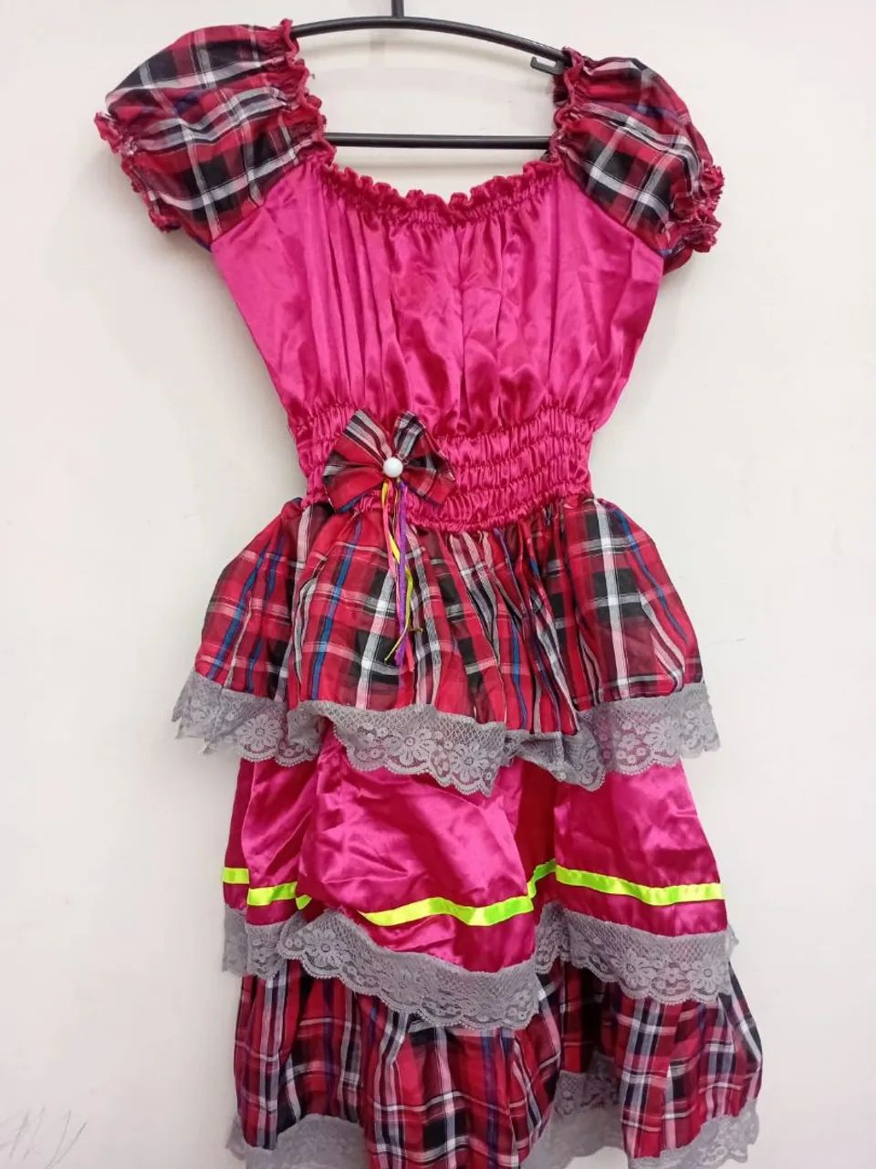 Vestido junino infantil 