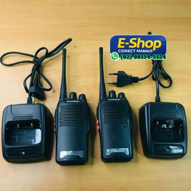 Par De Rádio Comunicador De Longo Alcance