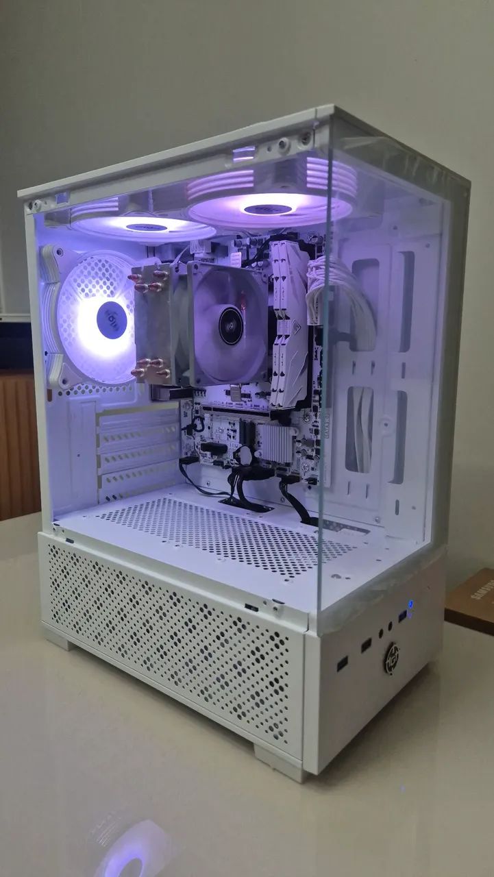 PC GAMER BRANCO Ryzen 5 - Foto 5