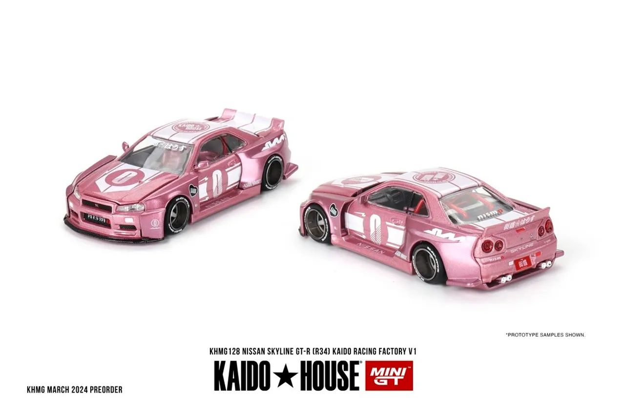 Nissan Skyline GT-R (R34) Kaido House Racing Factory V1 Mini GT