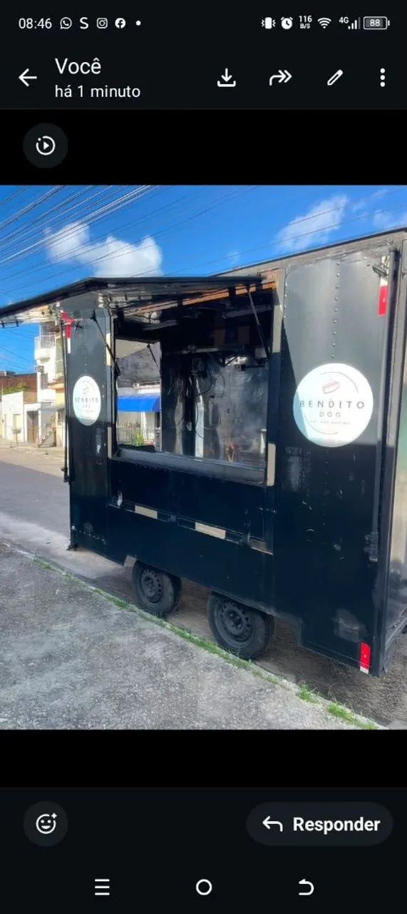 Food track,treiller, lanchonete ambulante. - Foto 5