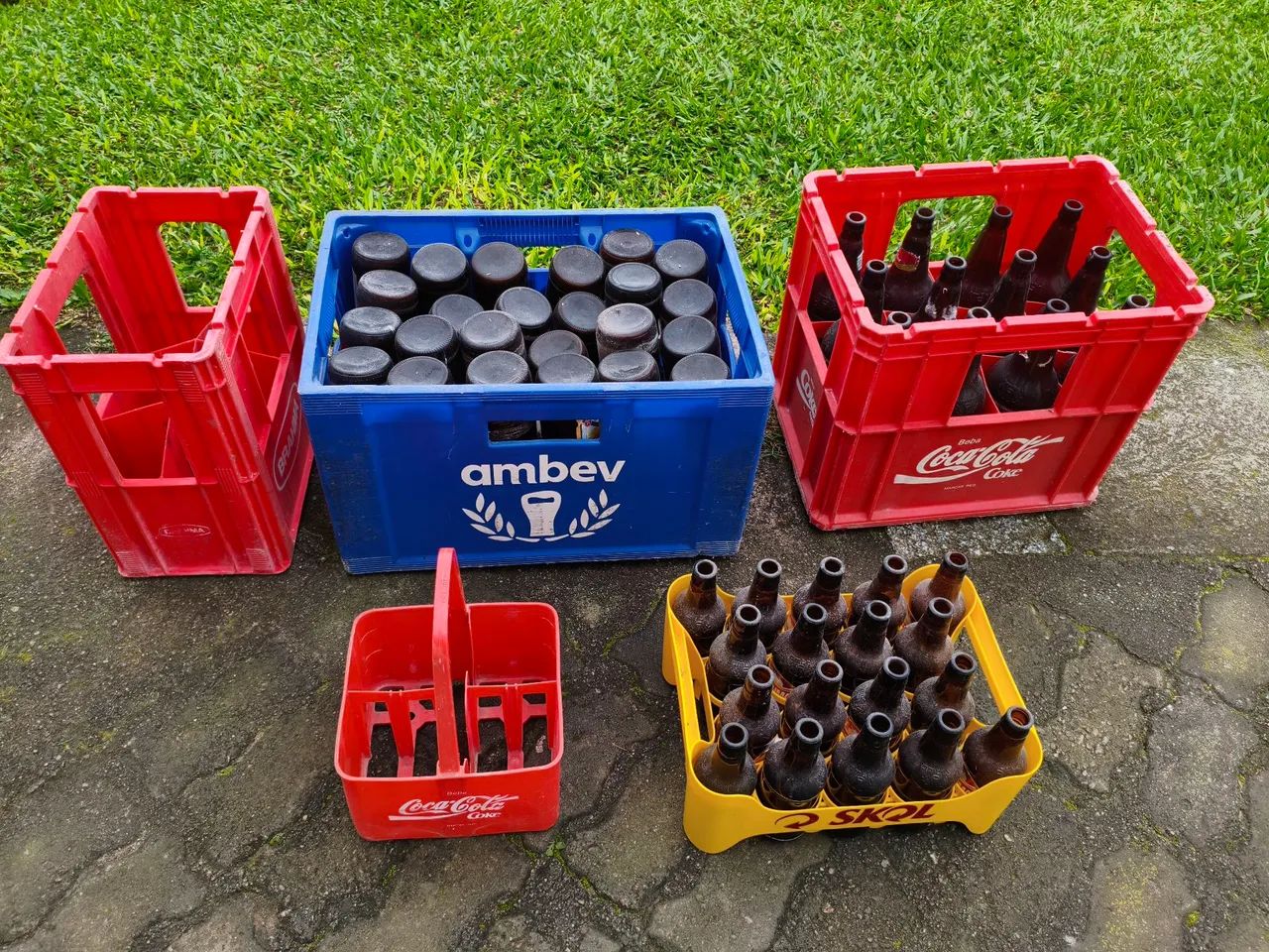 Engradados Cola Cola Antigos com e sem Garrafas - Foto 4