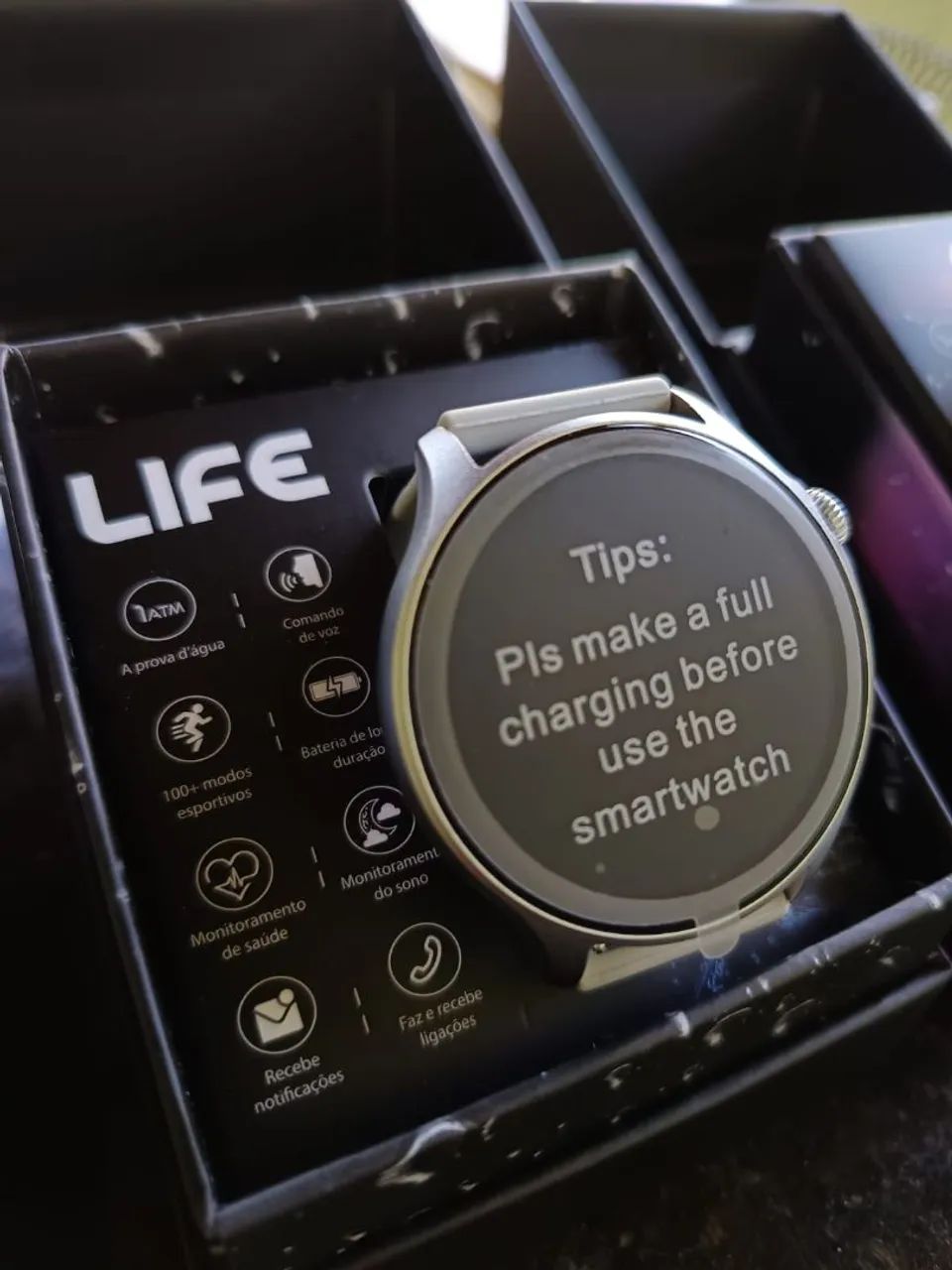 Smartwatch Life a Prova d'água 