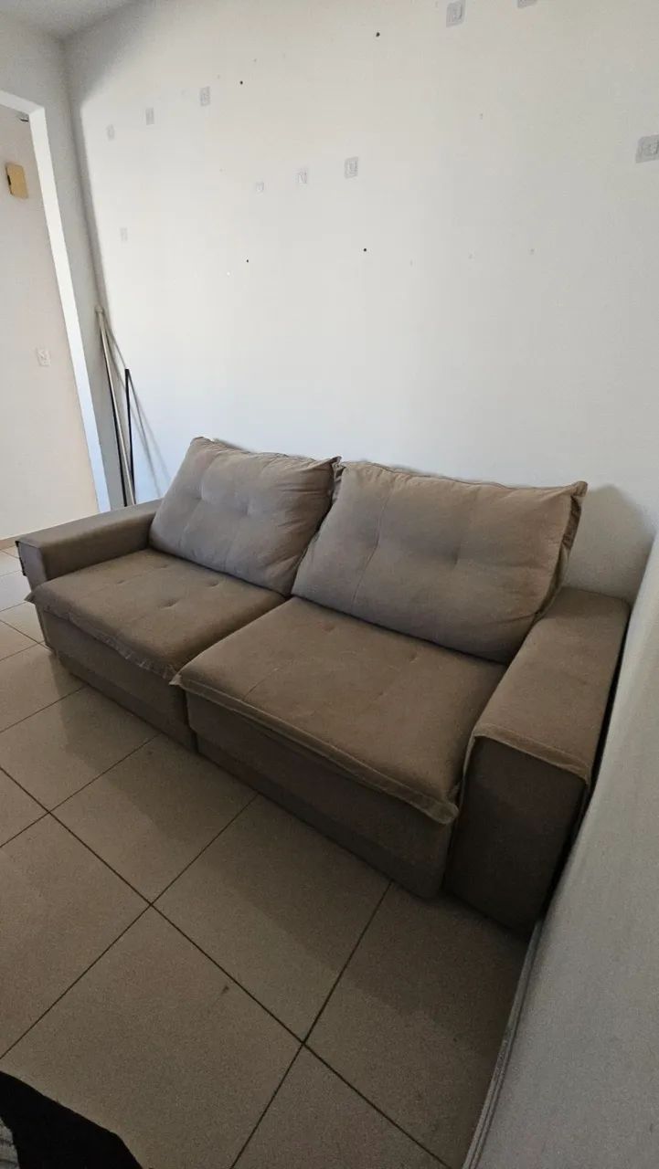Sofá retrátil e reclinável 2.20m - Foto 2