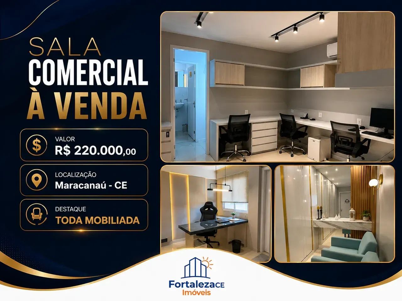 Sala Comercial Completa à Venda | Business Place Maracanaú