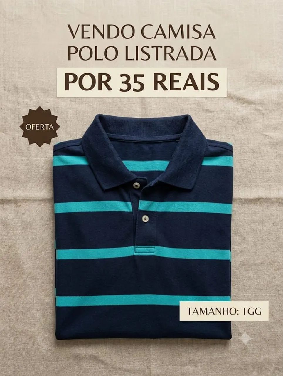 Desapego Masculino TGG camisas e short T48 