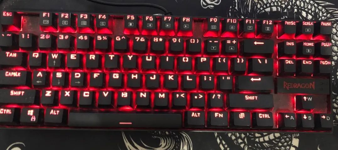 Teclado Redragon Kumara K552 switch Blue - Foto 2