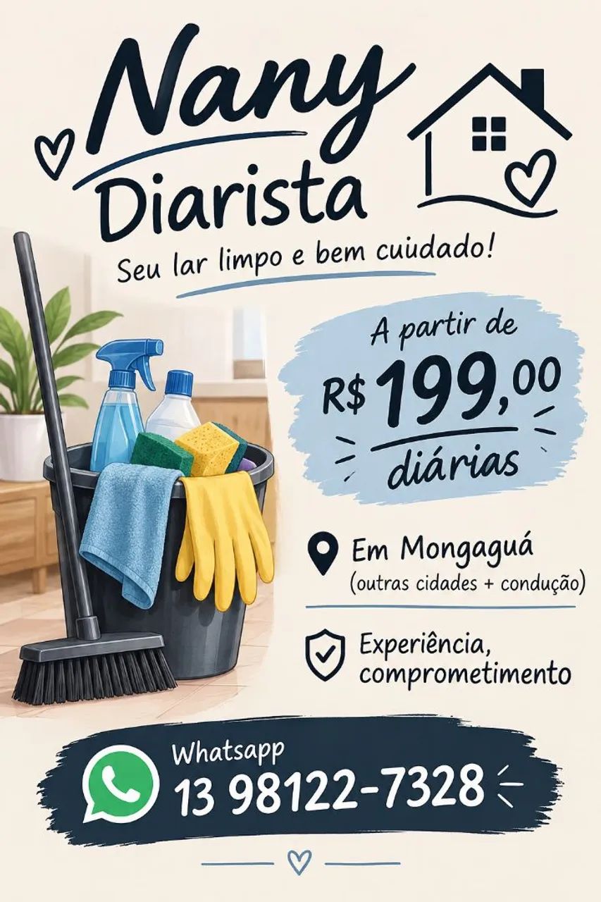PRECISANDO DE DIARISTA?