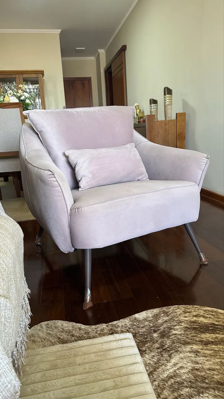 Poltrona suede - Foto 3