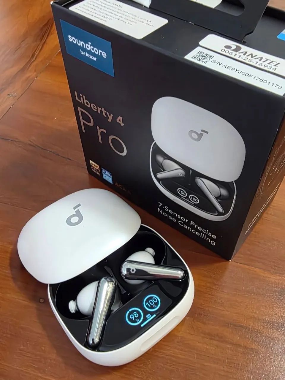 SOUNDCORE LIBERTY 4 PRO by Anker, Fone de Ouvido Bluetooth 5.3