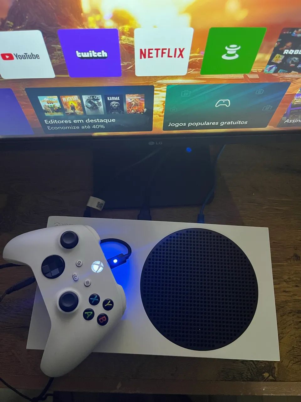 Xbox Series S 512GB em perfeito estado