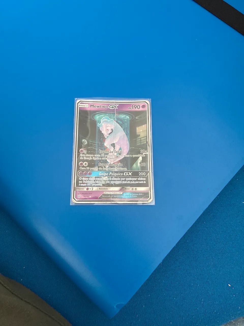 Carta Pokémon mewtwo gx