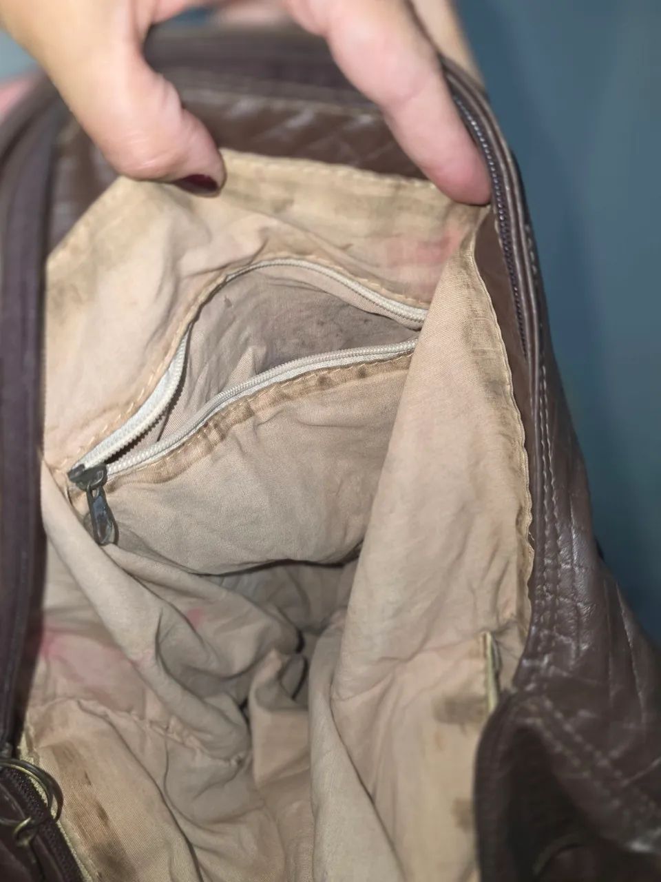 Bolsa de couro  - Foto 3
