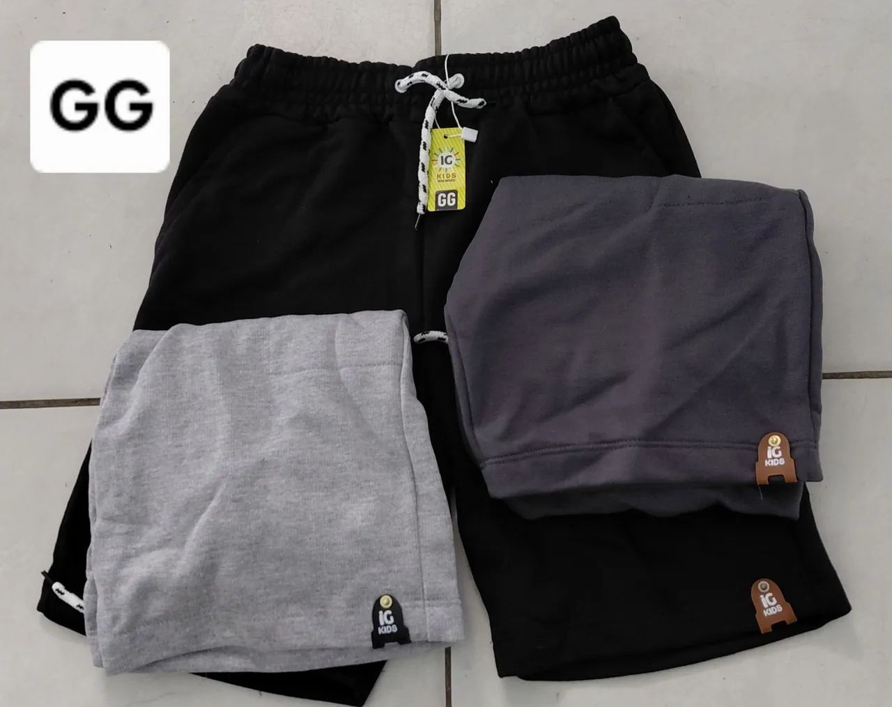 Shorts moletom infantil - Foto 5