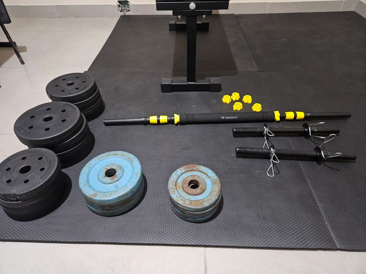 Kit academia treino em casa - Foto 2
