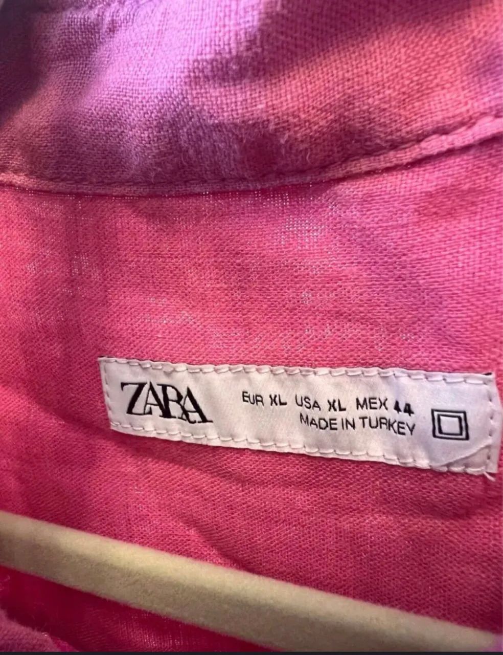 Camisa Zara Tamanho GG  - Foto 5
