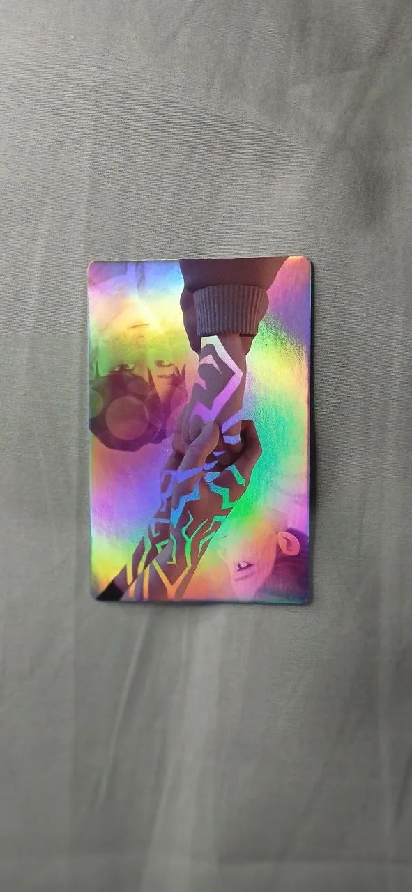 Carta Guerreiras do Kpop Jinu x Rumi - Foto 2