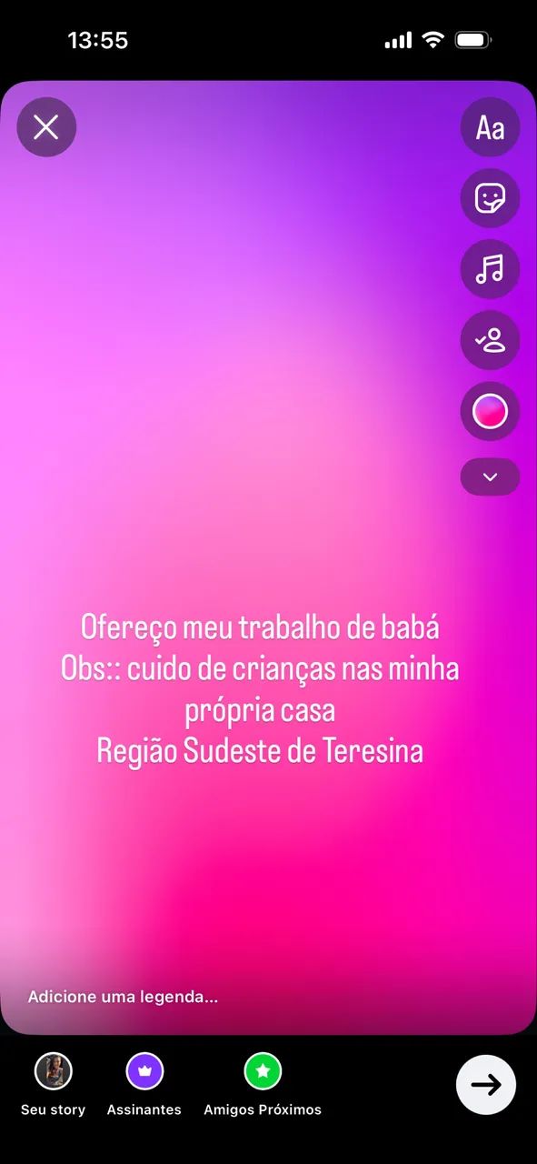 Cuidadora de crianças 