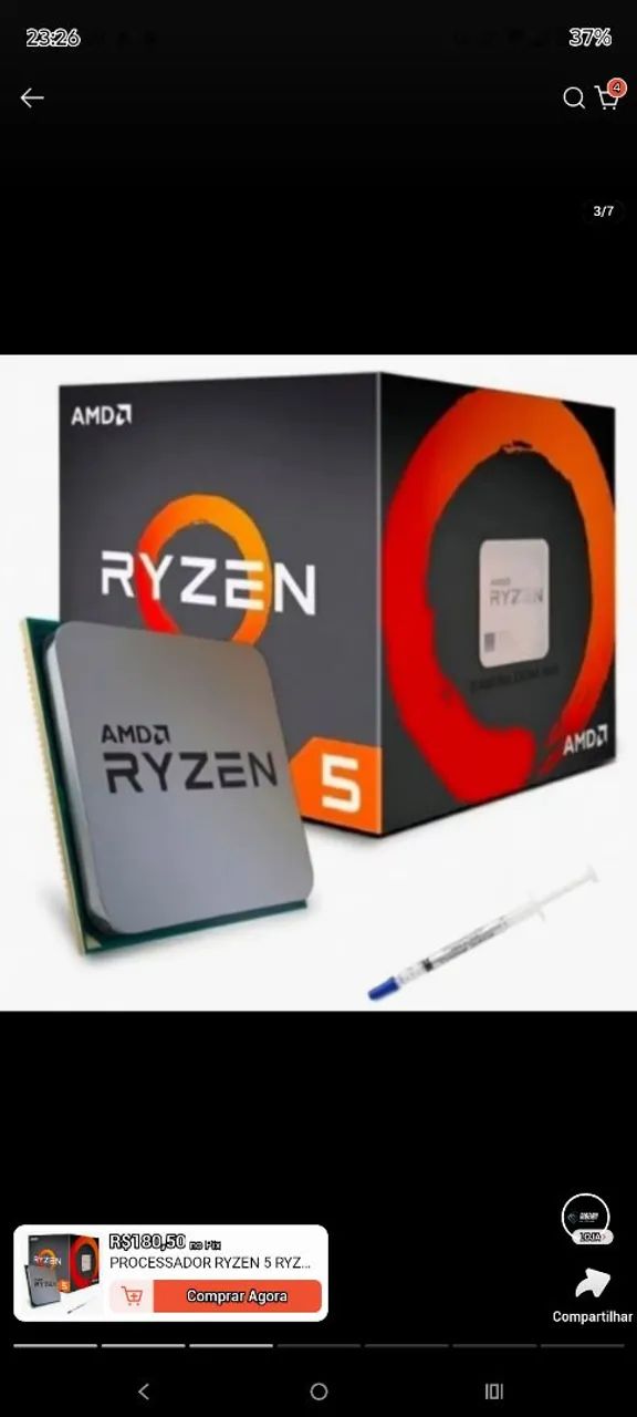 Processador rizen 5 1600x