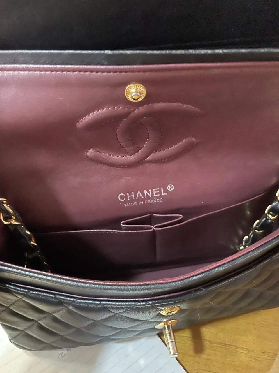Bolsa Chanel Double Flap com certificado de autenticidade  - Foto 3