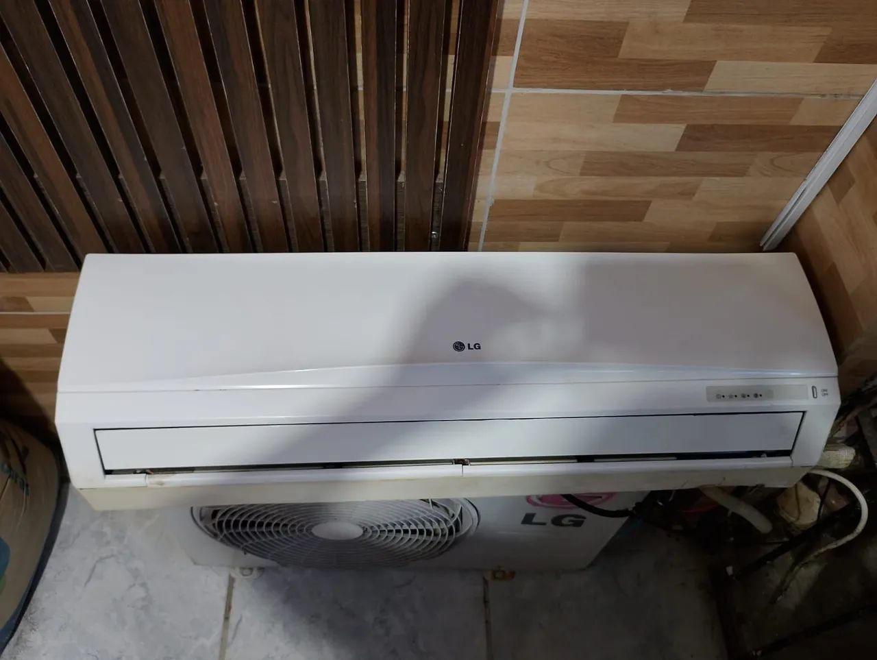 Ar condicionado 12btus lg. Gelando perfeitamente  - Foto 3