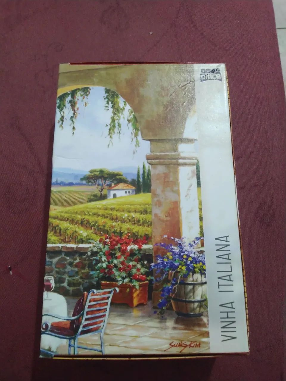 Quebra cabeça vinha italiana e toscana
