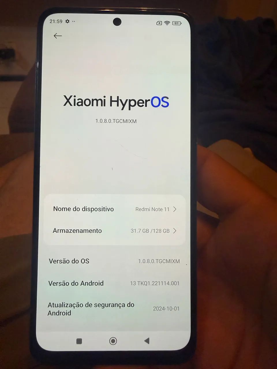 XIAOMI REDMI NOTE 11 128 gb 6bg Ram - Foto 4