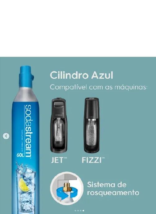 Recarregue Sodastream cilindro - Foto 3