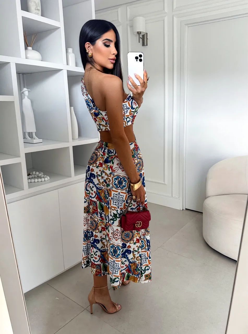 VESTIDO MIDI NA MALHA FLUITY - Foto 5