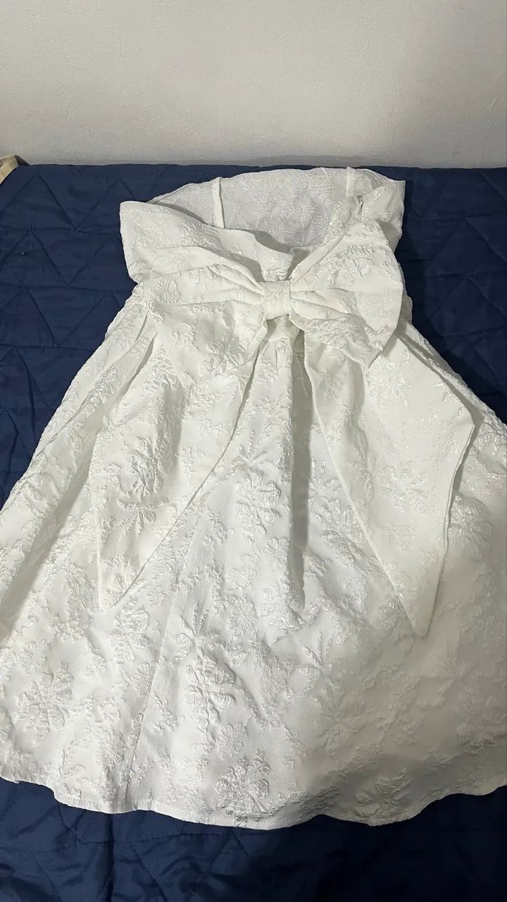 Vestido branco chique de ano novo  - Foto 3
