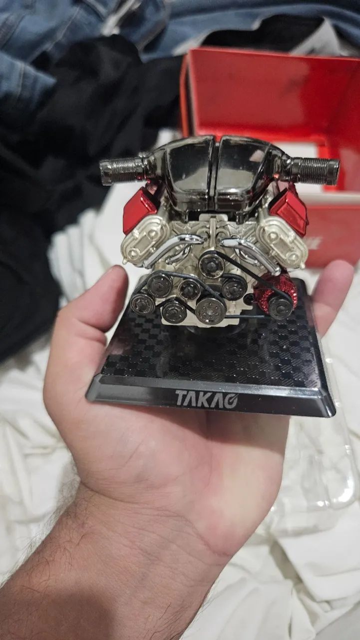 Motor v8 em miniatura - Foto 3