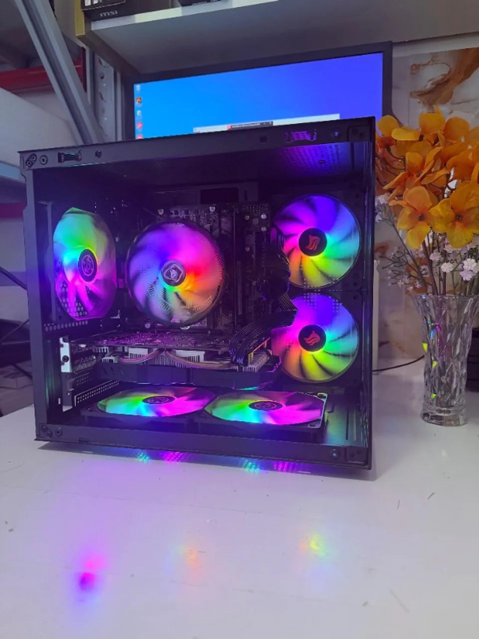 PC Gamer i5 9400F + RX 580 + 16GB - TOP - Foto 2