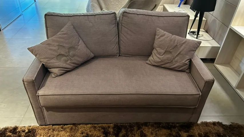 Sofa Cama 2 lugares marrom lindo
