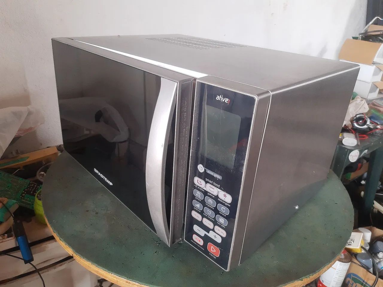 Microondas Brastemp 38 litros grill - Foto 5