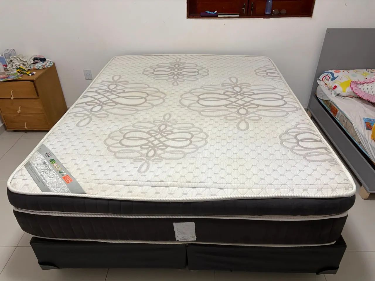 Cama Queen Box Ortobom