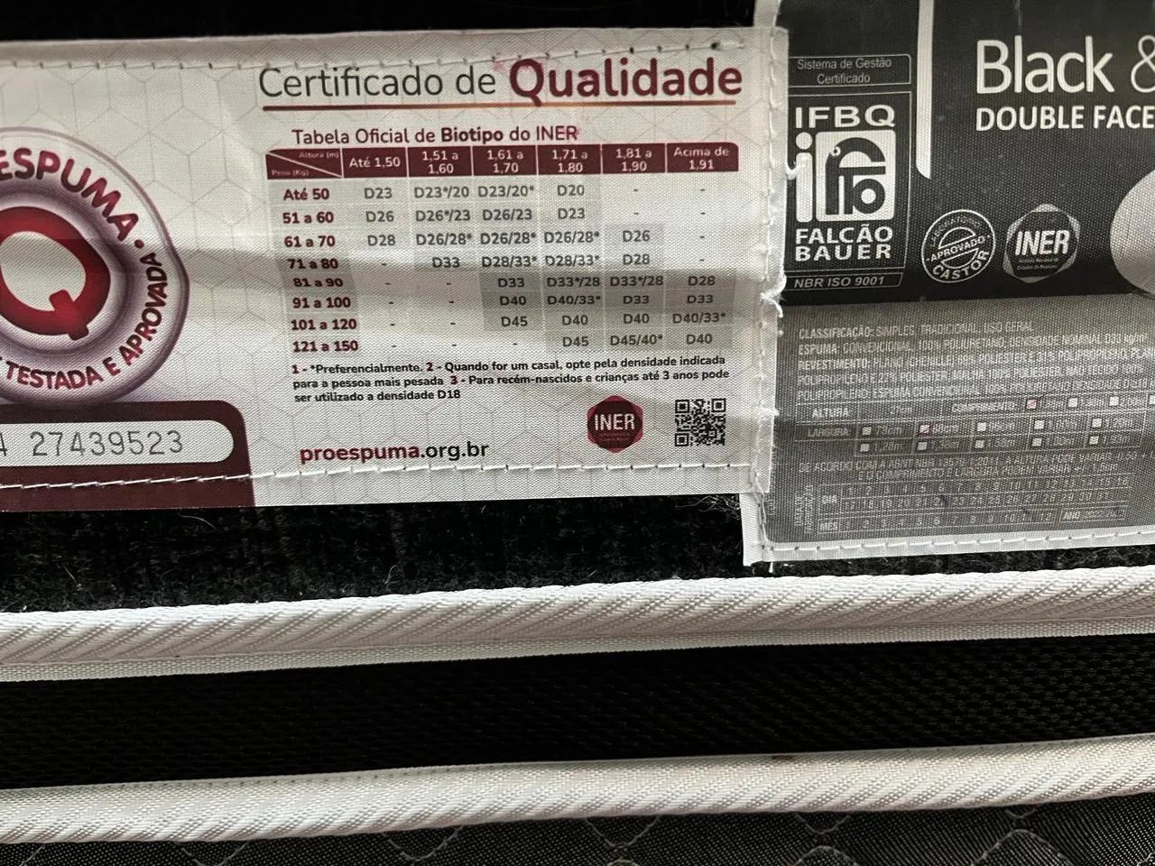 Colchão + box solteiro CASTOR - Foto 2