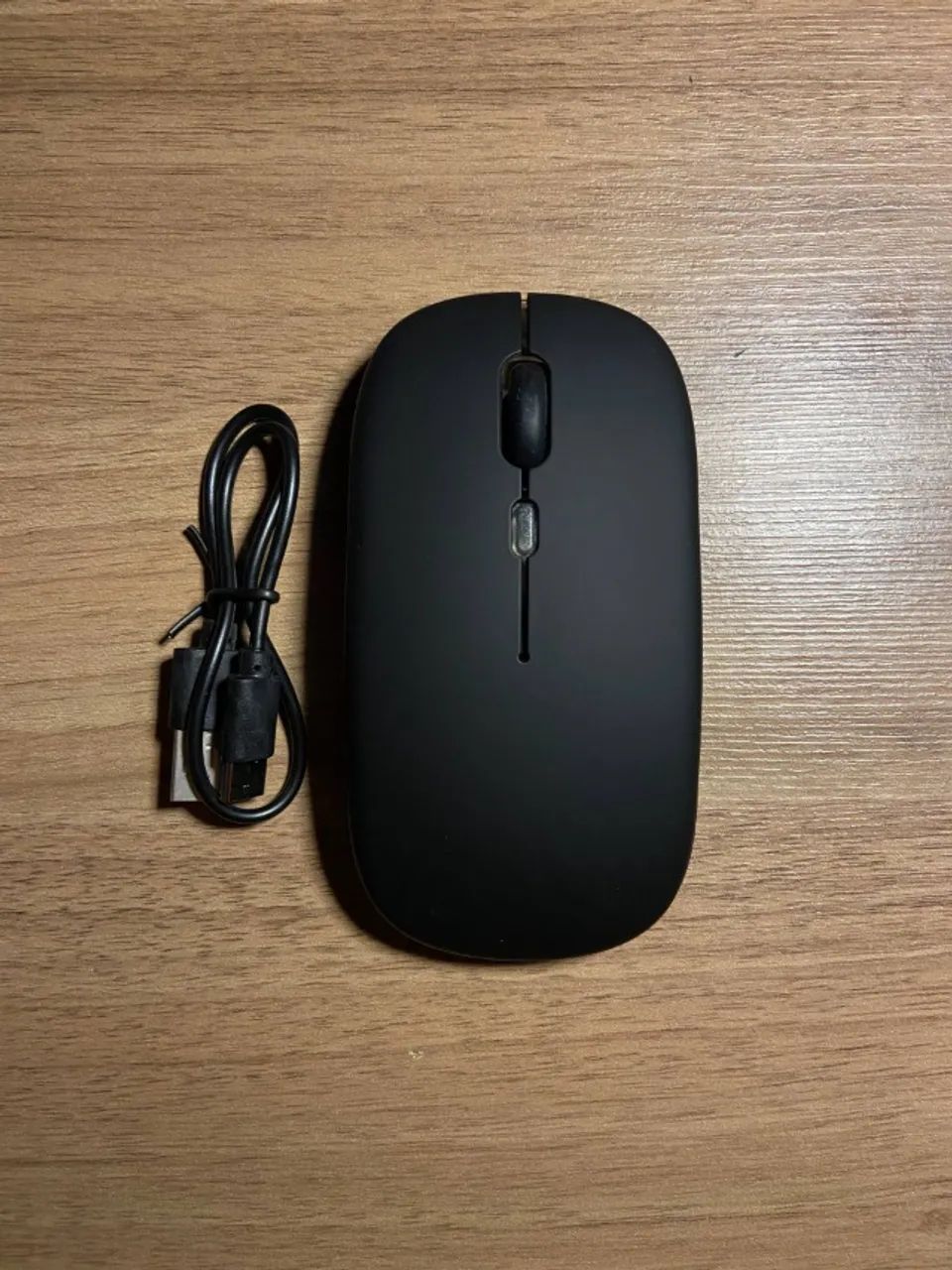 Mouse Sem Fio Recarregável Wireless Bluetooth Led
