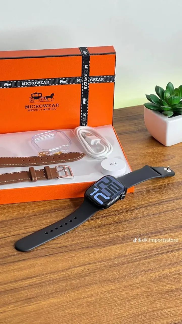 Microwear W11 Mini Pro - Responde Whatsapp  - Foto 3