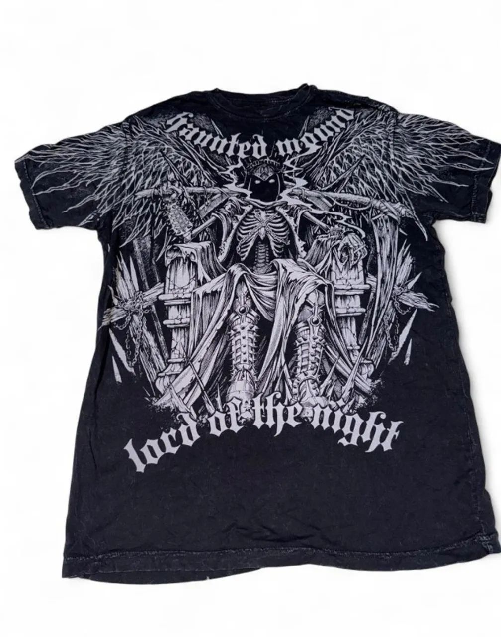 Camiseta Affliction Sematary haunted mound y2k sk8
