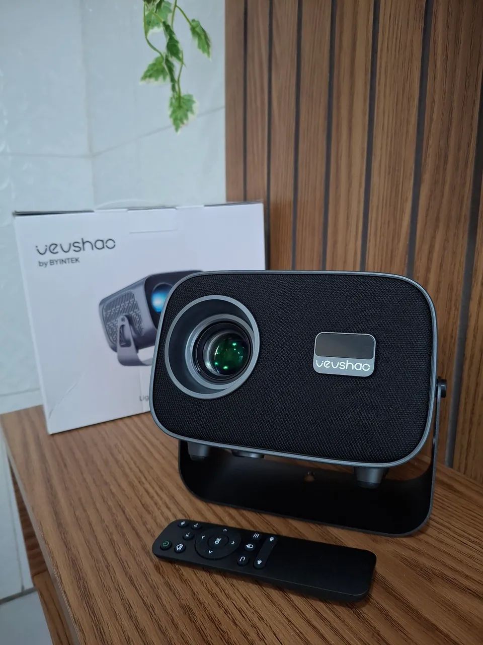Projetor NOVO VEVSHAO A12 FAÇO ENTREGA WiFi 6 Android 360 Graus Novo - Foto 4