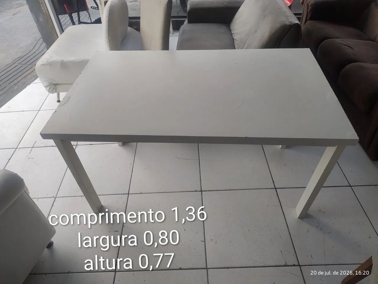 MESA COM 4 CADEIRAS  - Foto 2