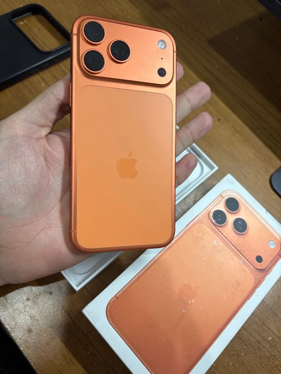 iPhone 17 Pro Max 256GB  Laranja Cósmico - Foto 3