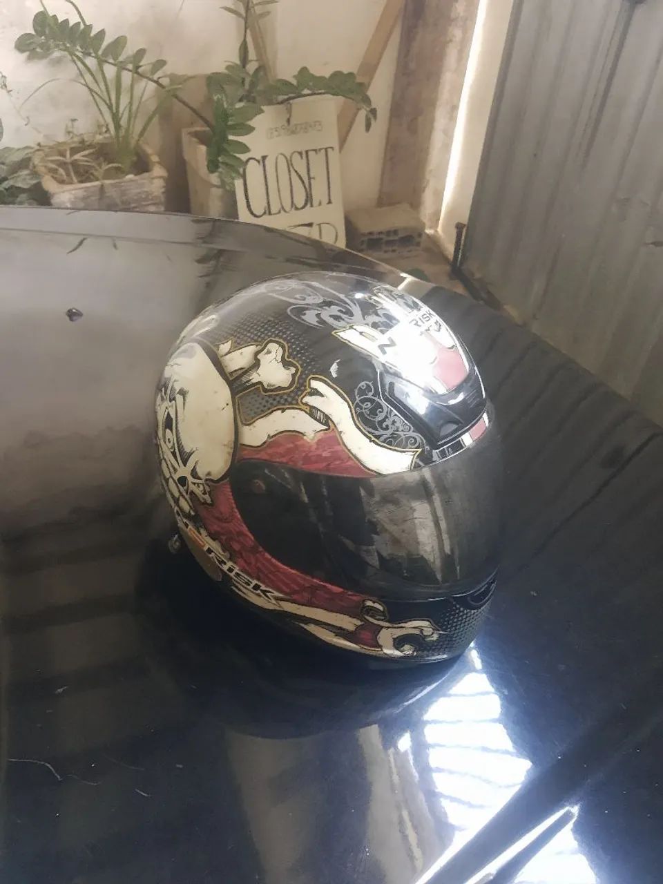 Capacete e calça de trilhas  - Foto 5