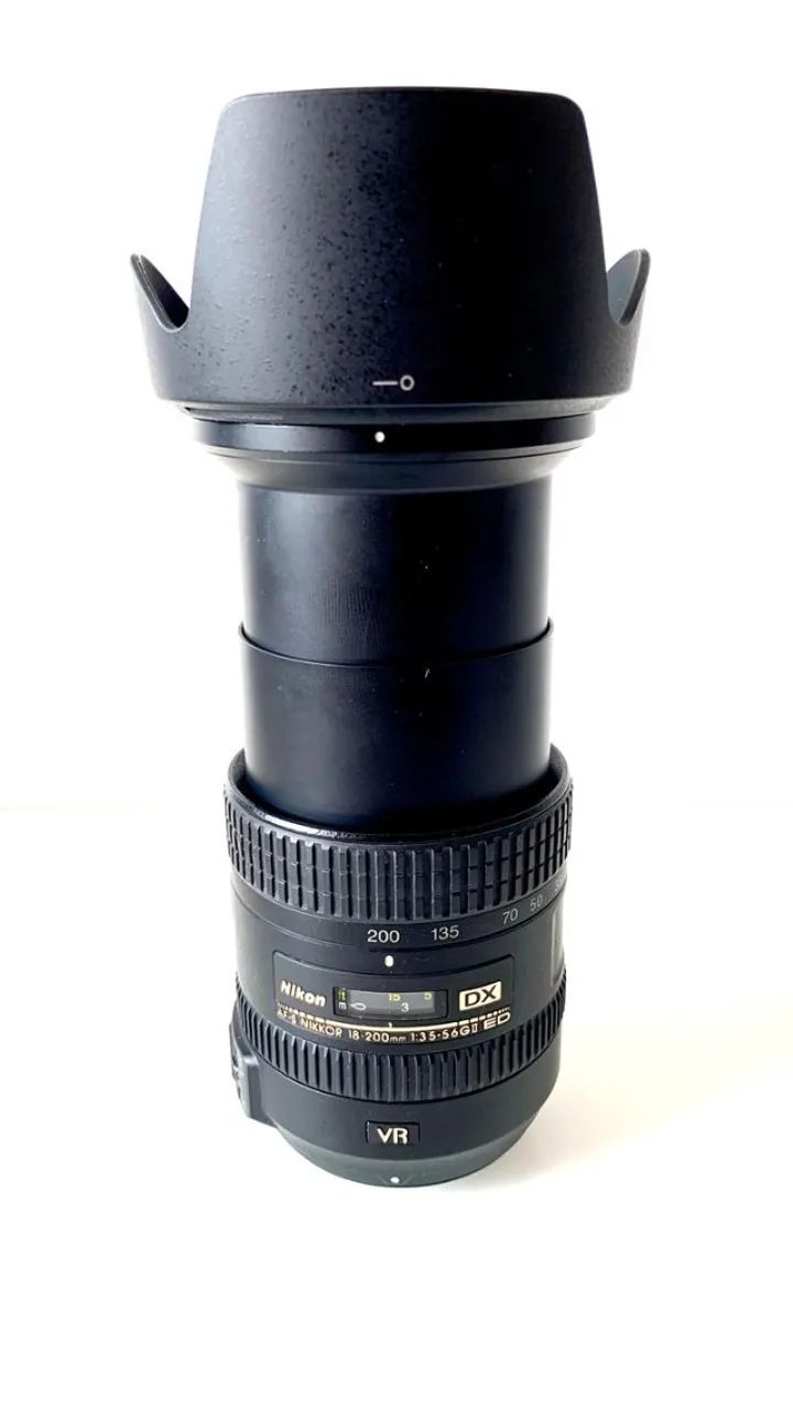 Lente Nikon Af-s Dx 18-200mm F/3.5-5.6g Ed Vr Ii (Usado)
