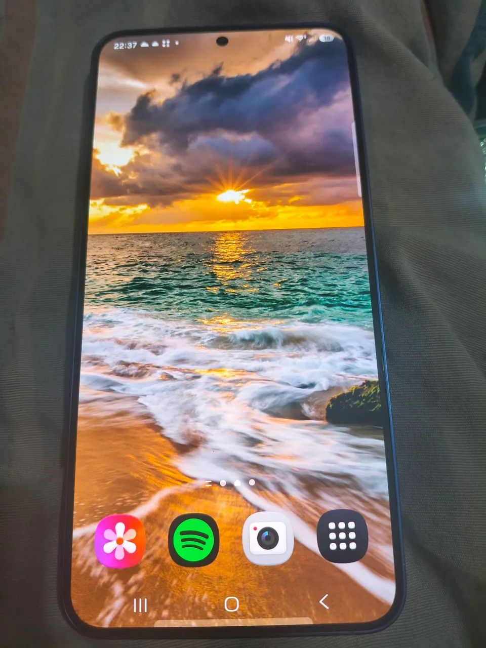 S25 normal 256gb novíssimo com nota e garantia  - Foto 2