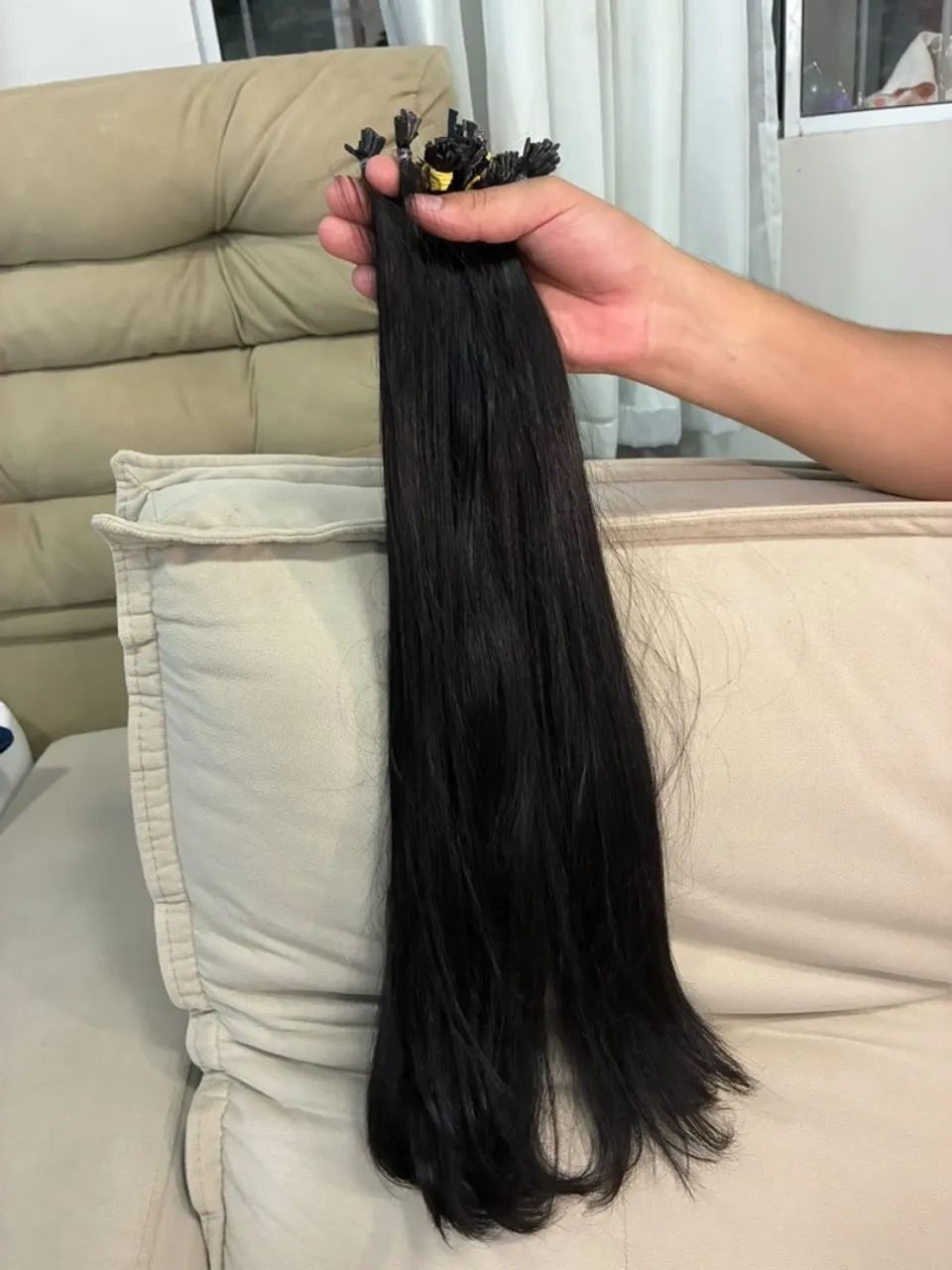Mega haïr humano preto  - Foto 2