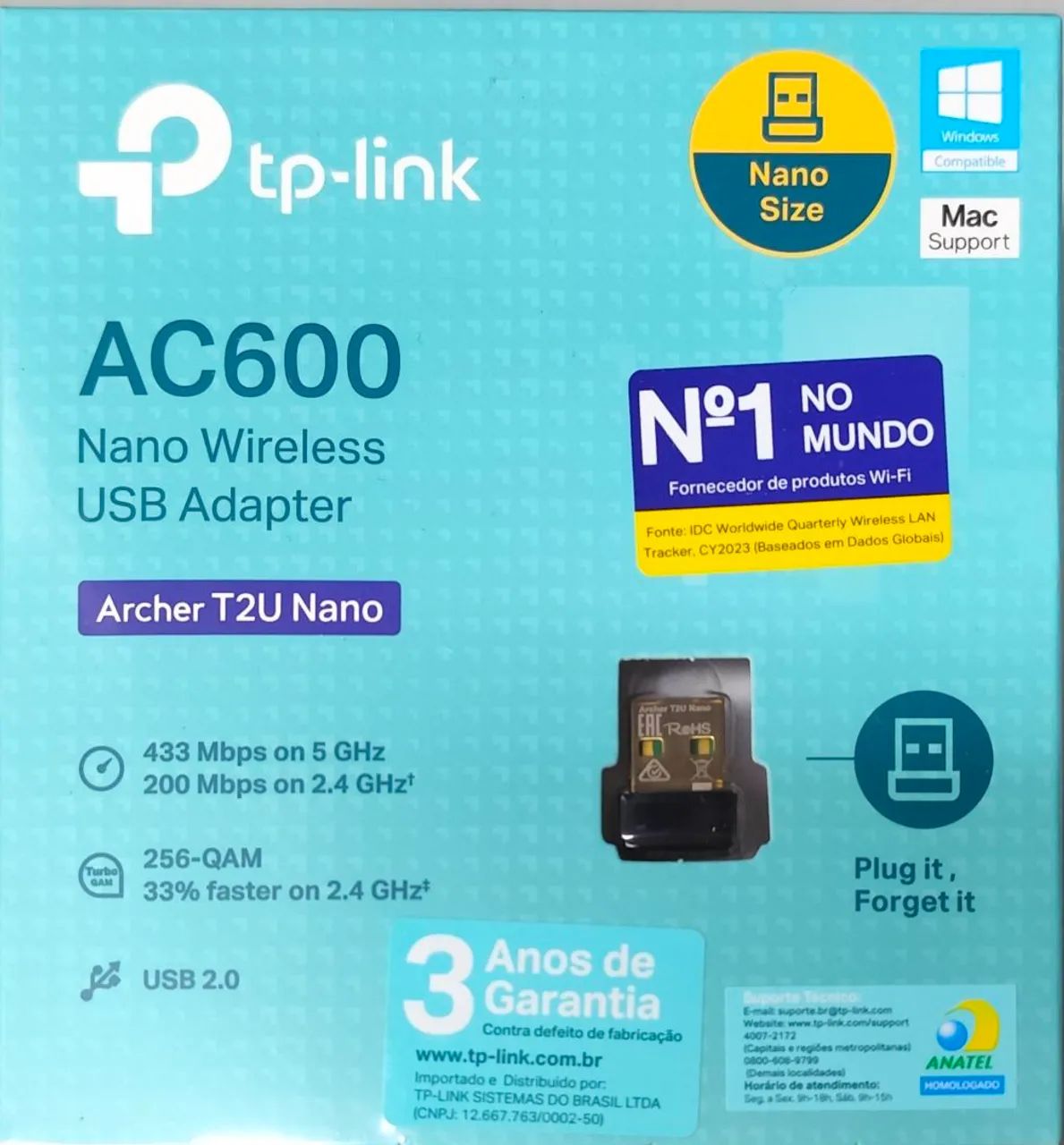 Adaptador Wi-Fi/USB 