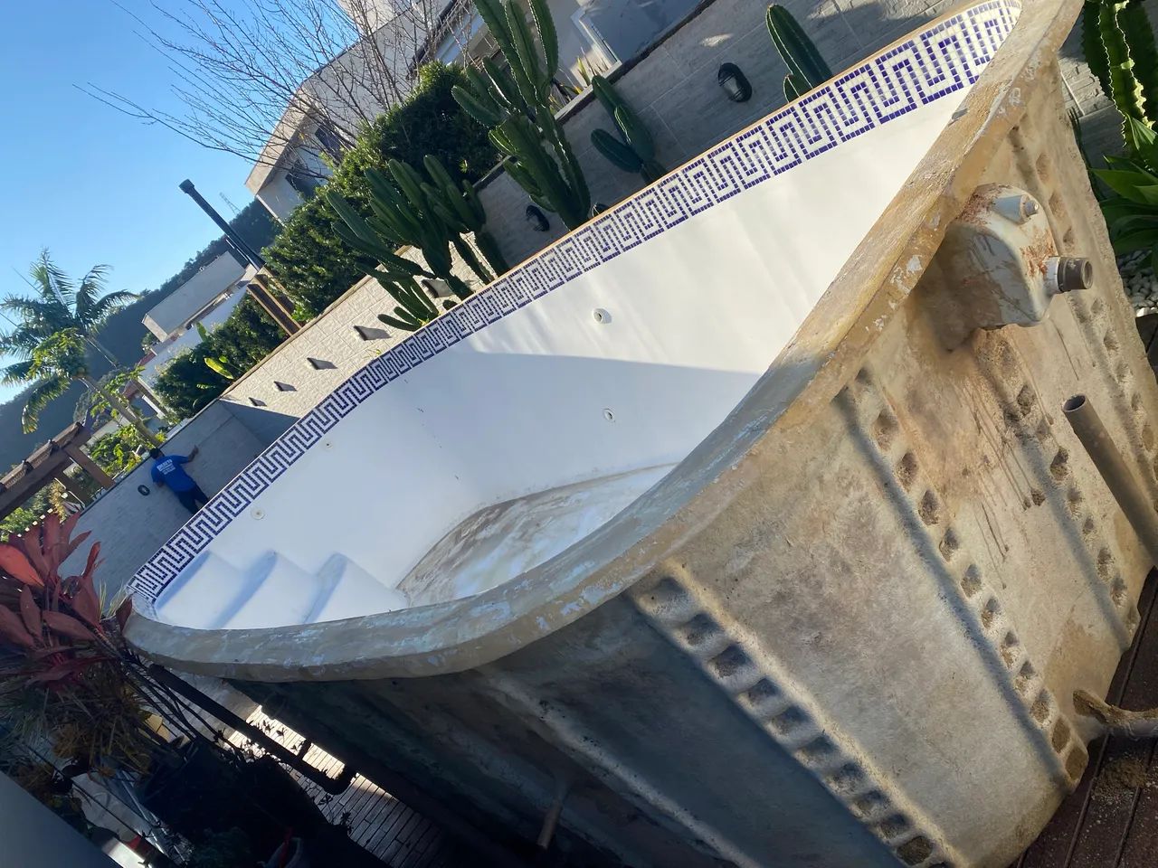 Vendo Piscina 6x3 Semi Pastilhada  - Foto 2